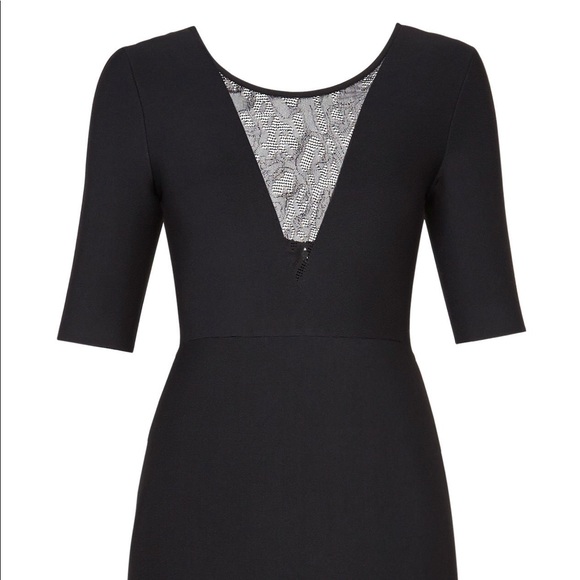 BCBG Black Jaydan Pointelle Trim Scoop-Back - Med - Picture 6 of 6